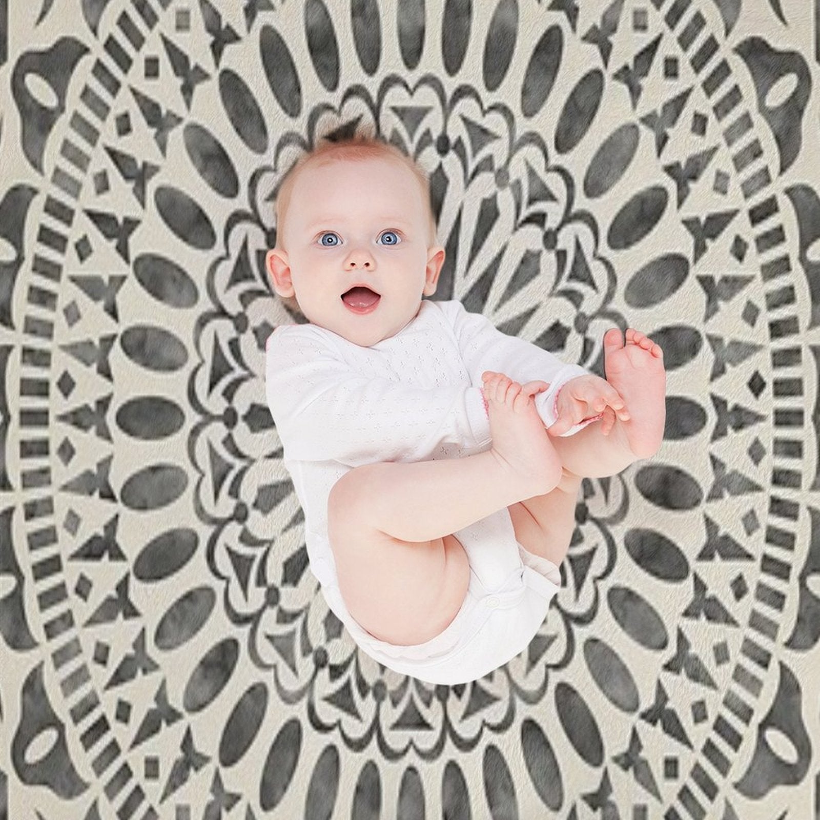 Watercolor Mandala Mandala5w Versatility Throw Blanket