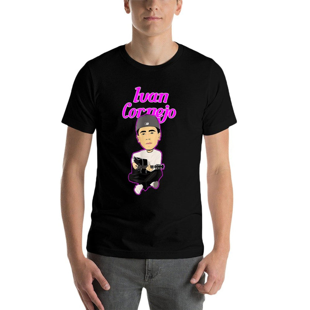 Ivan Mexico Cornejo Acustico Musica Cantante Music Mexico  Rolled Sleeves T-Shirt