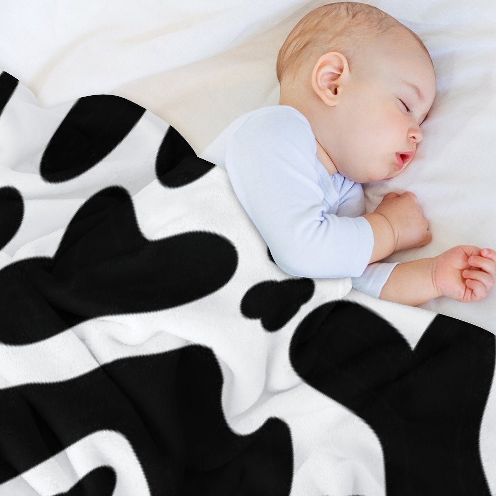 Cow Print Premium Throw Blanket