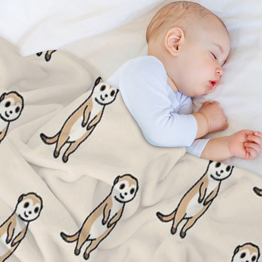 Meerkat Durable Throw Blanket