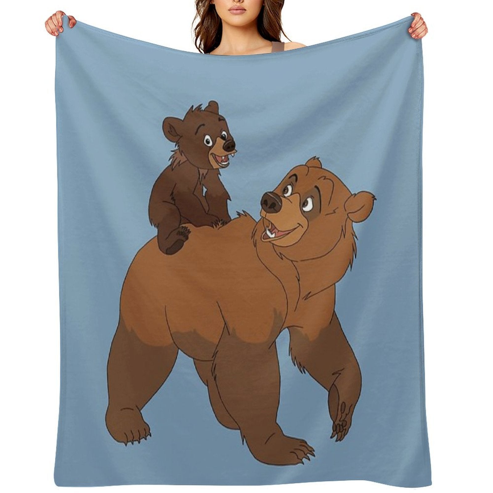 Brother Bear Quick-dry Throw Blanket