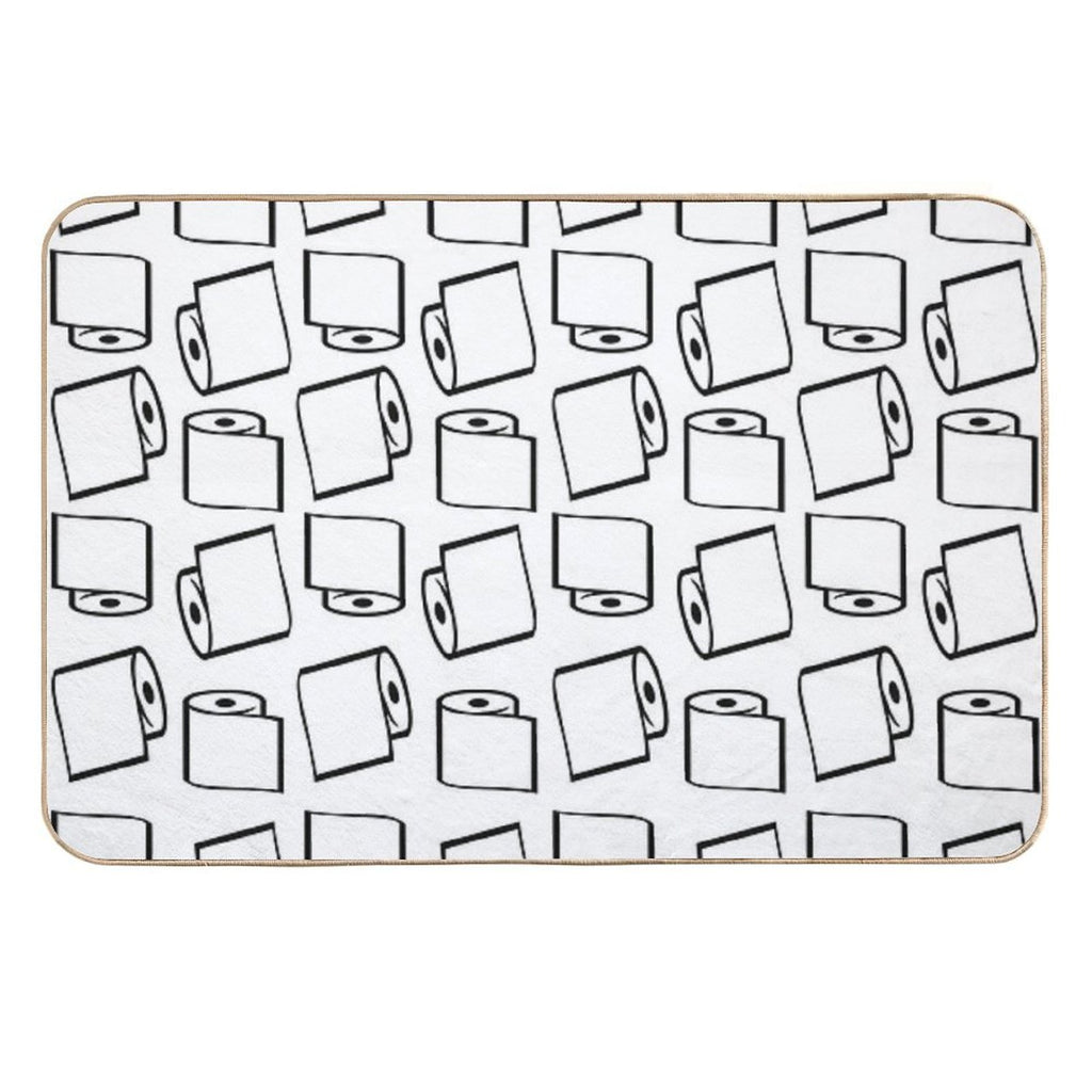 Toilet Paper  Slip-Resistant Bath Mat
