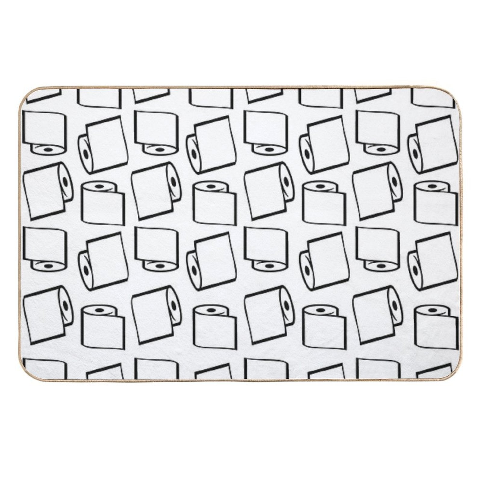Toilet Paper  Slip-Resistant Bath Mat