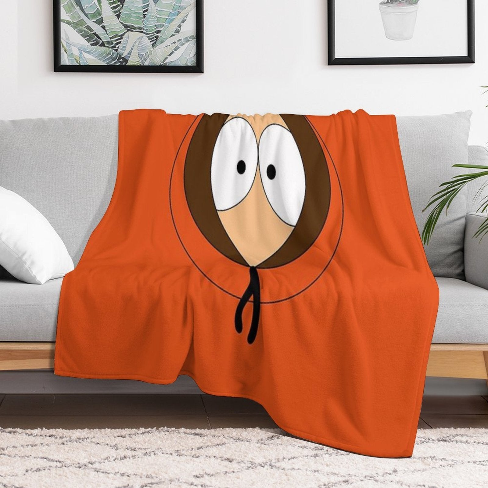Kenny Shrink-resistant Throw Blanket