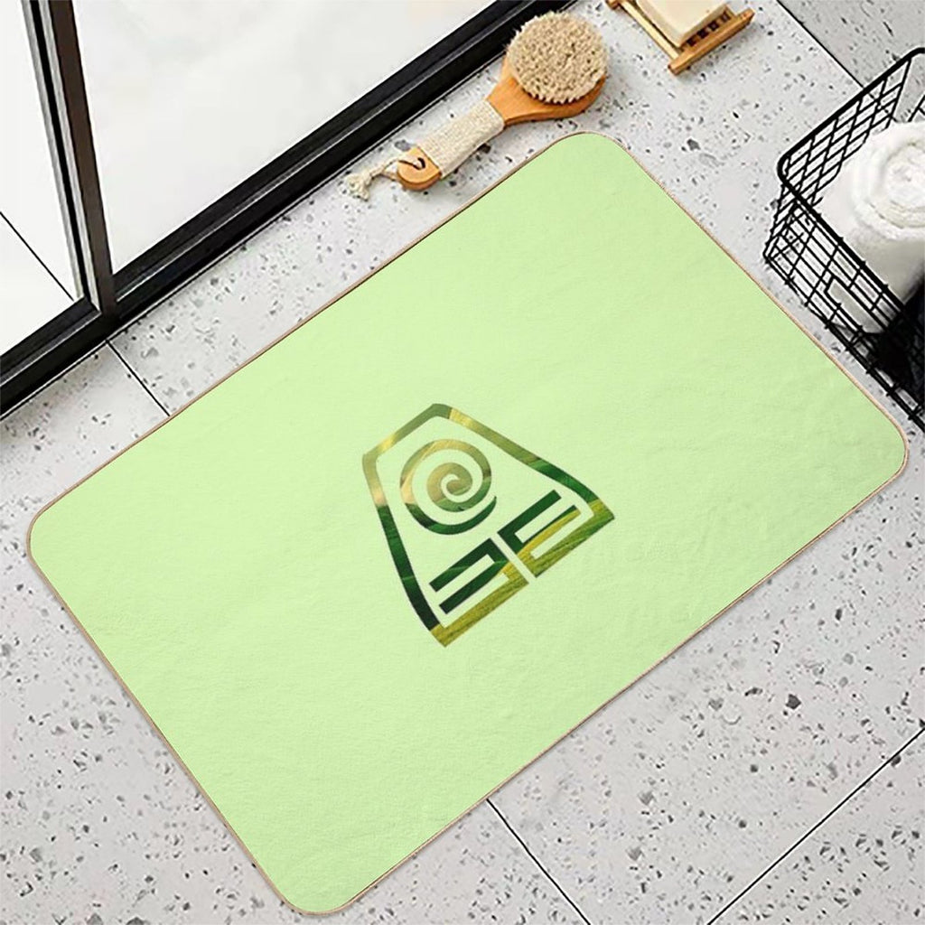Earthbending Logo (Avatar The Last Airbender)  Versatile Bath Mat