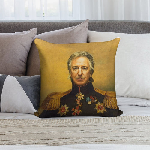 Alan Rickman - Replaceface Soft Style Accent Throw Pillow