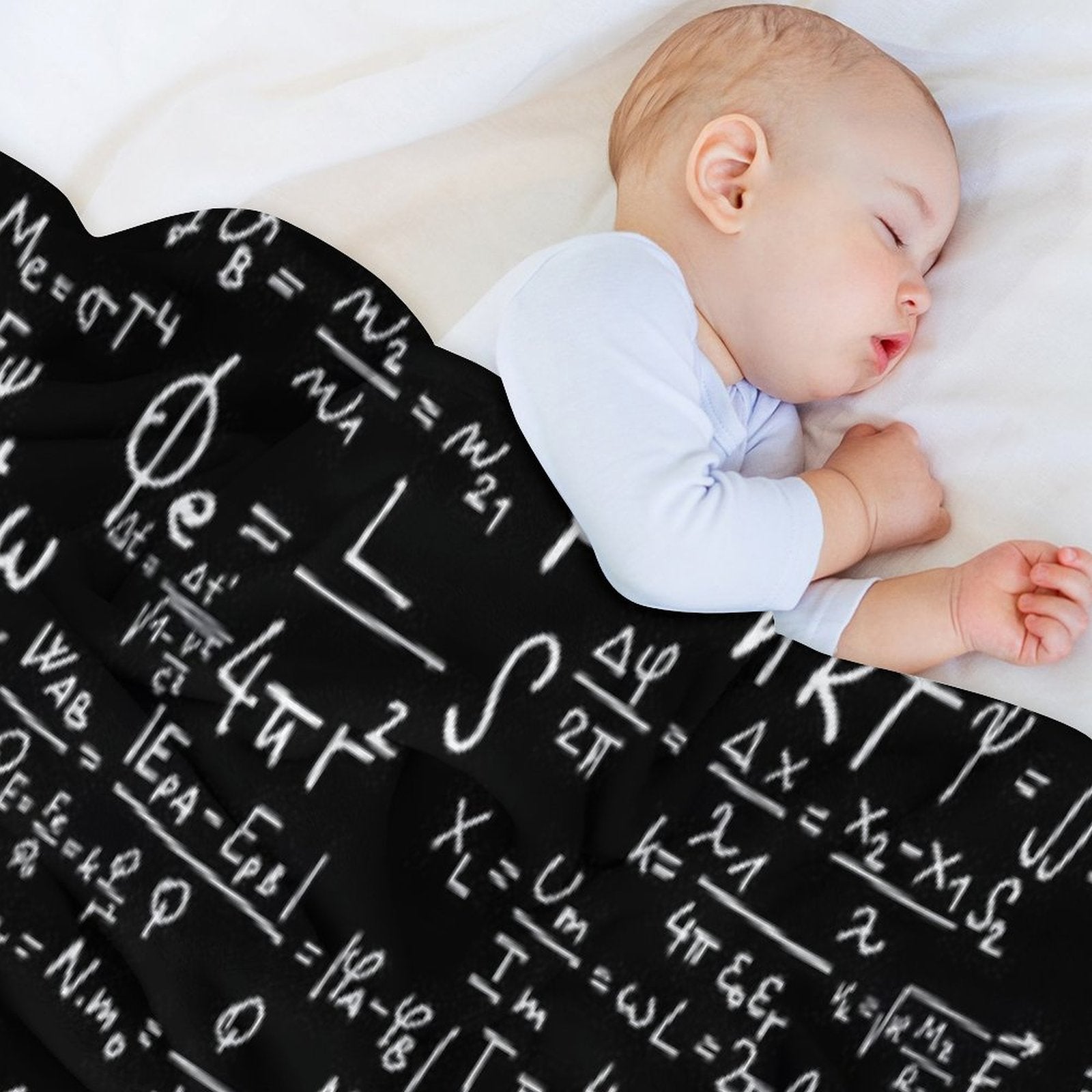 Physics Equations Comfort Throw Blanket