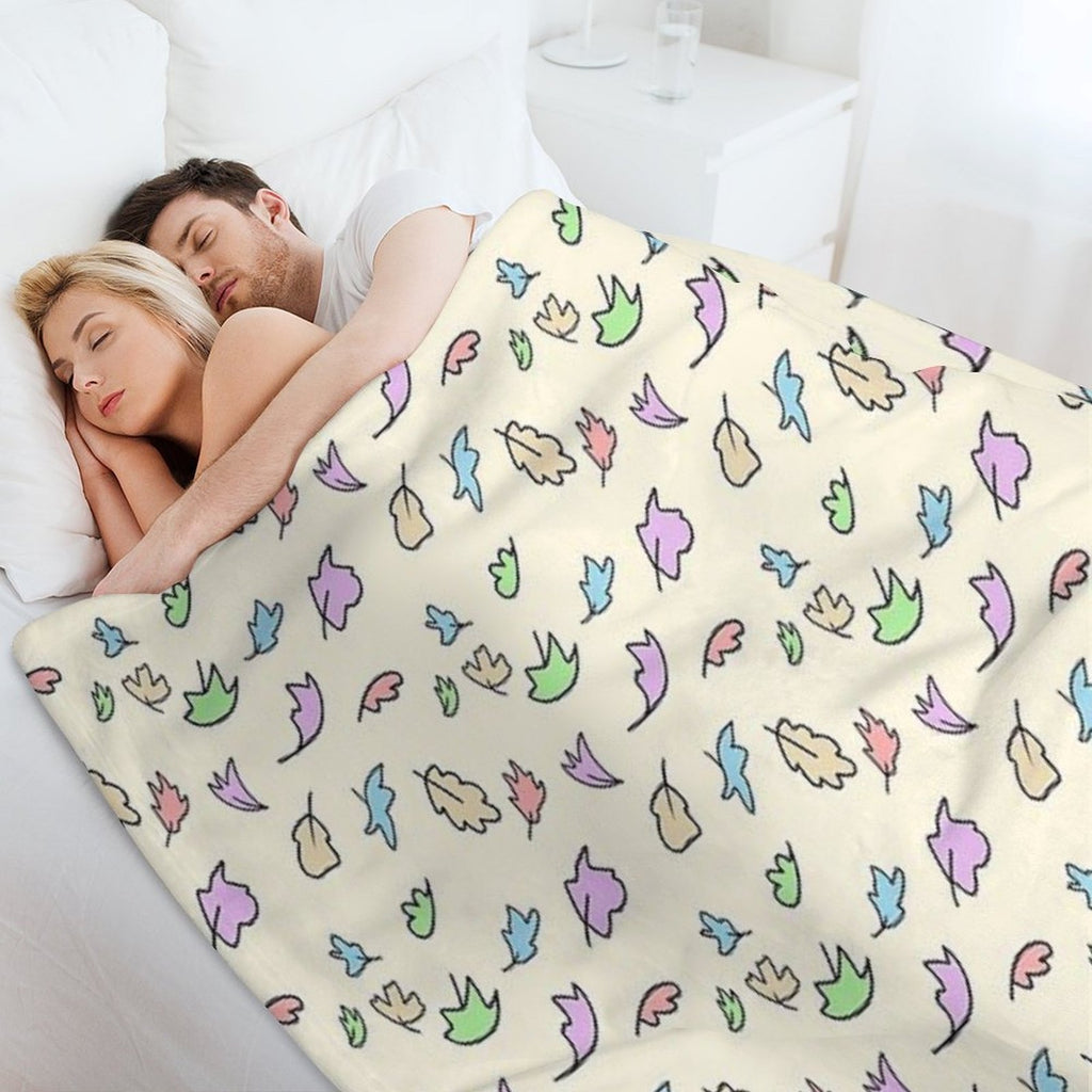 Heartstopper Leaves Machine-washable Throw Blanket