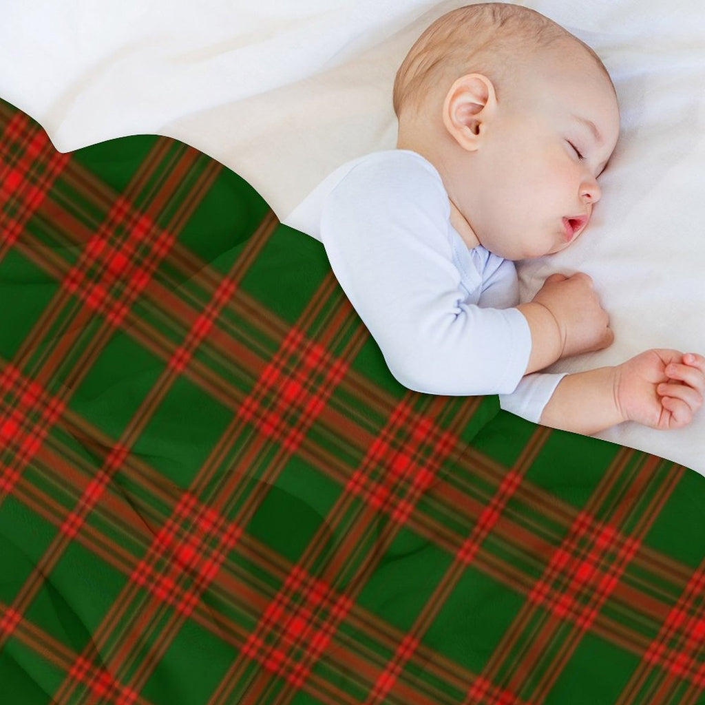 Clan Menzies Tartan Anti-pilling Throw Blanket