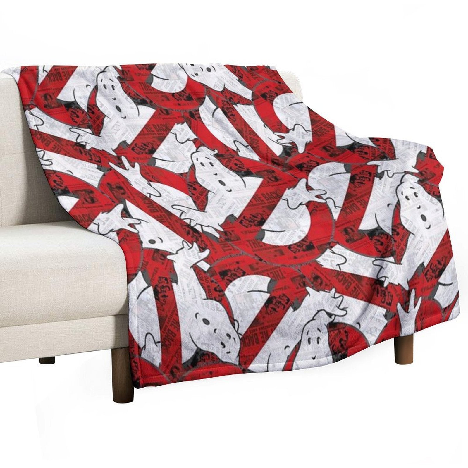 The GhostBusters Logo Pattern Multi-functional Throw Blanket