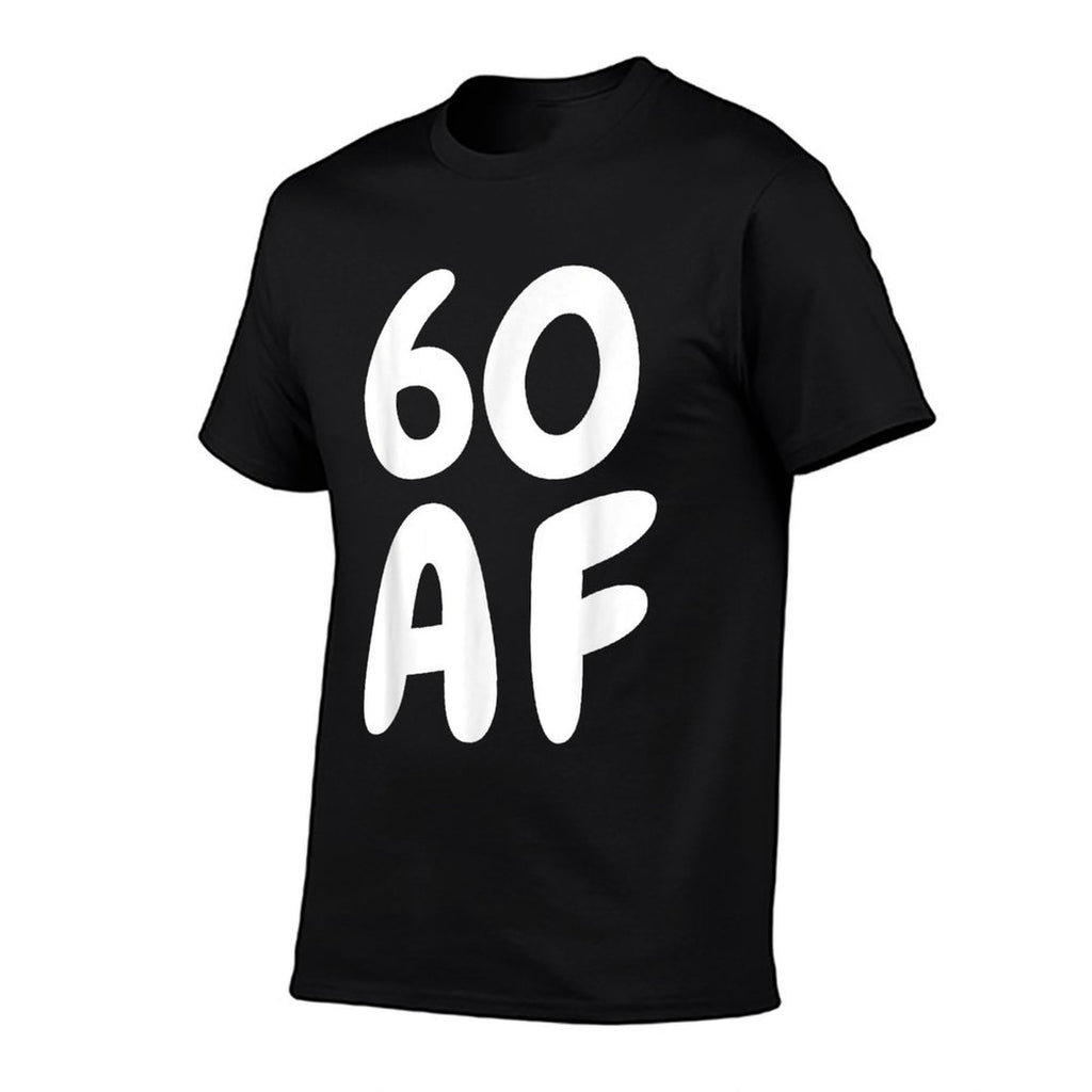 Unique 60th Birthday Gift  Rolled Sleeves T-Shirt