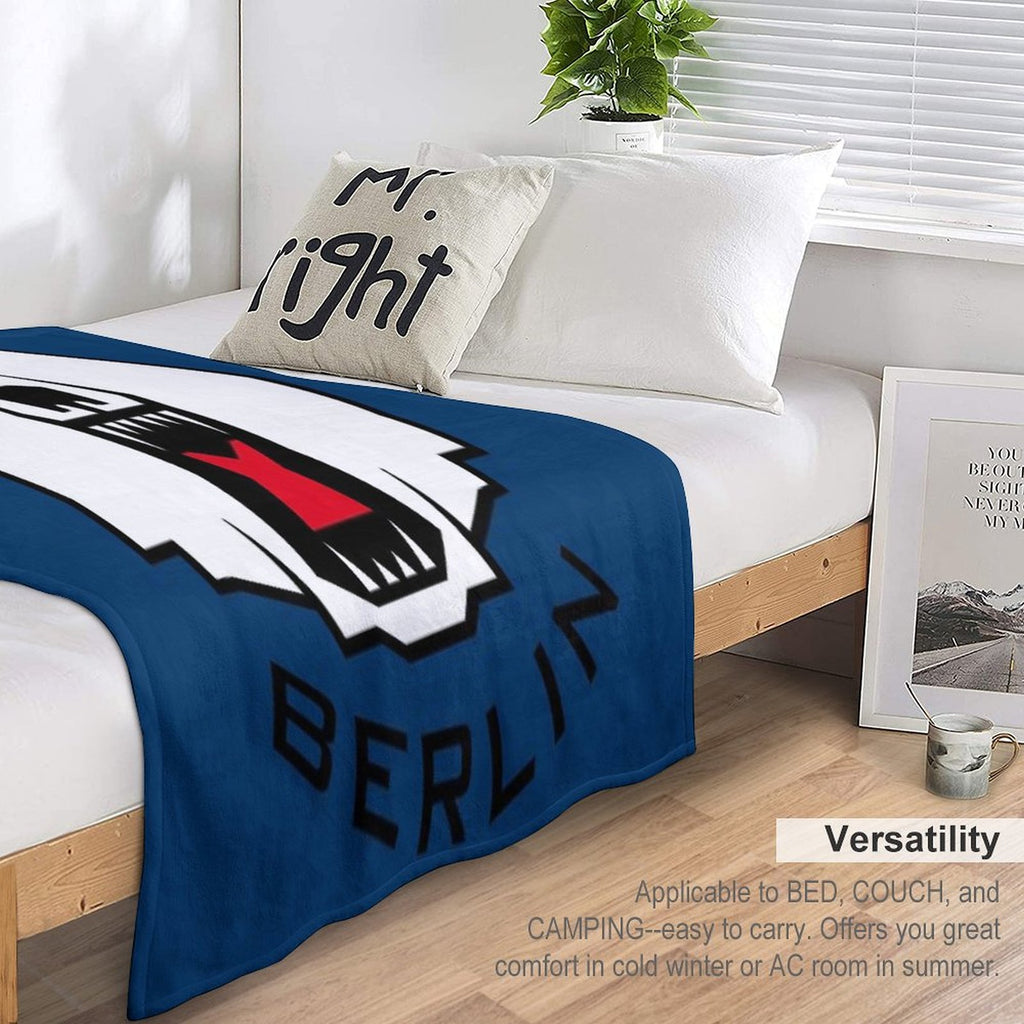 Eisbären Berlin Anti-pilling Throw Blanket