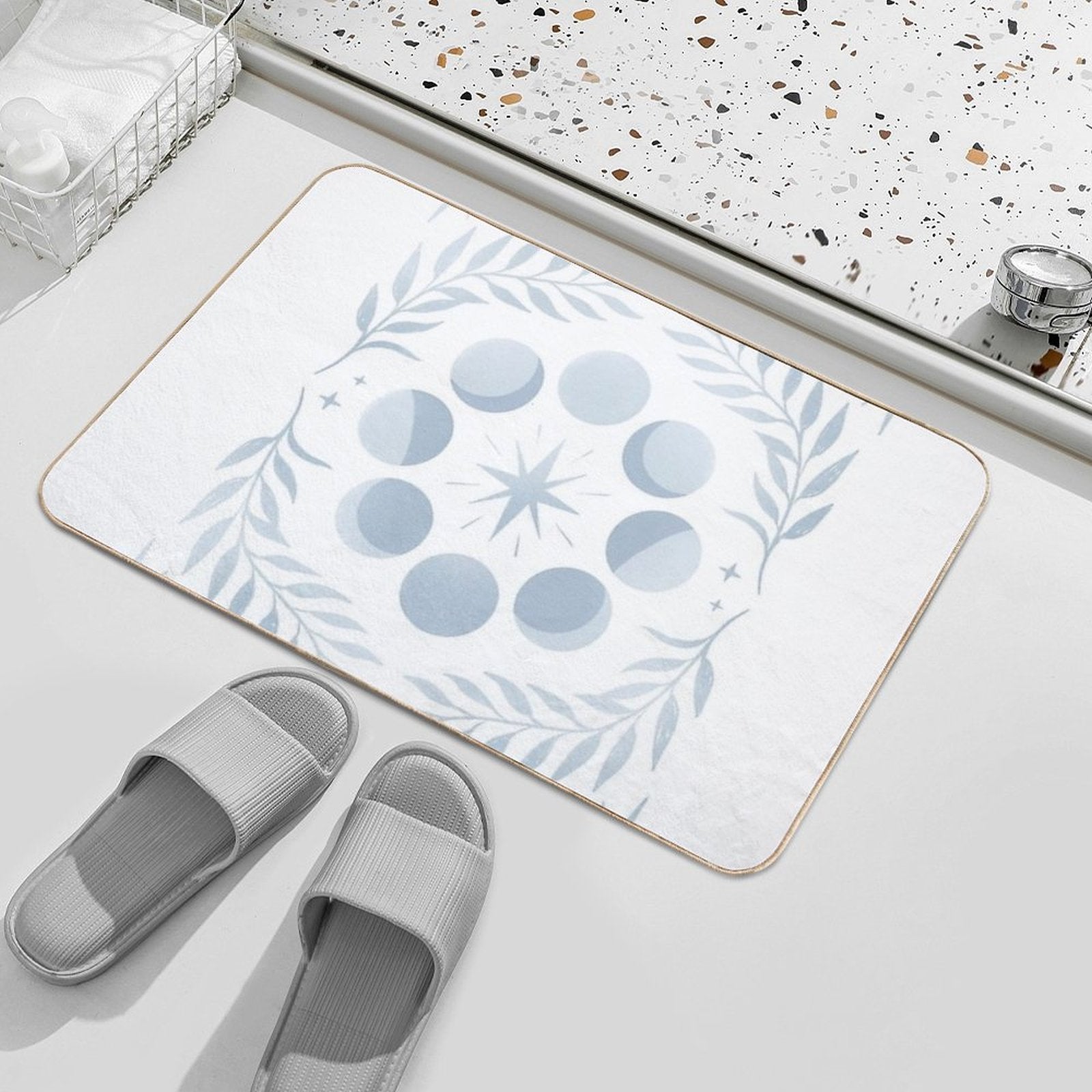 Lunar Power  Easy To Clean Bath Mat