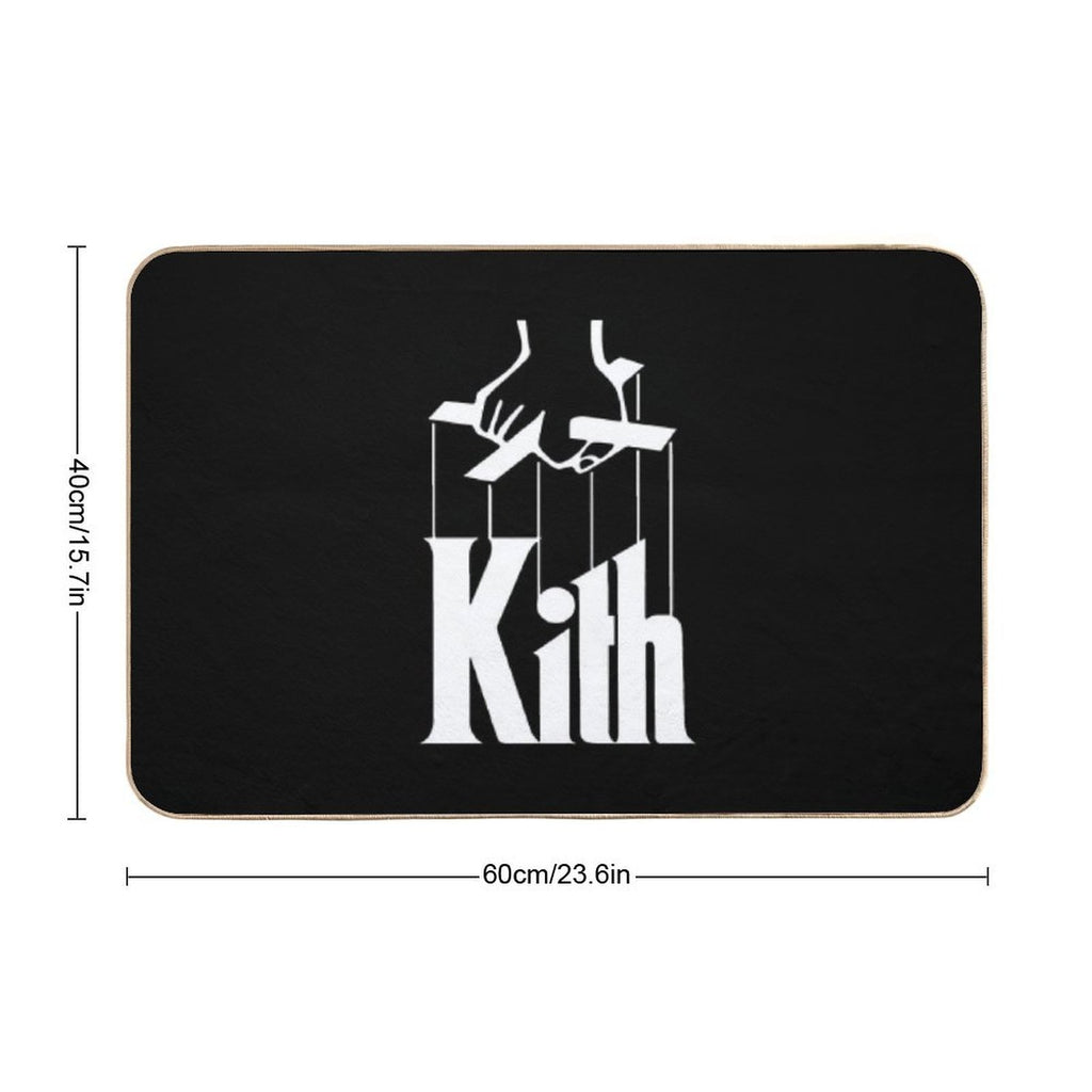 Kithh  Rapid-Drying Bath Mat