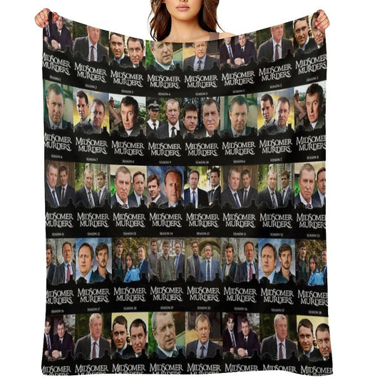 20 Seasons in Midsomer - Pattern Comfort Throw Blanket