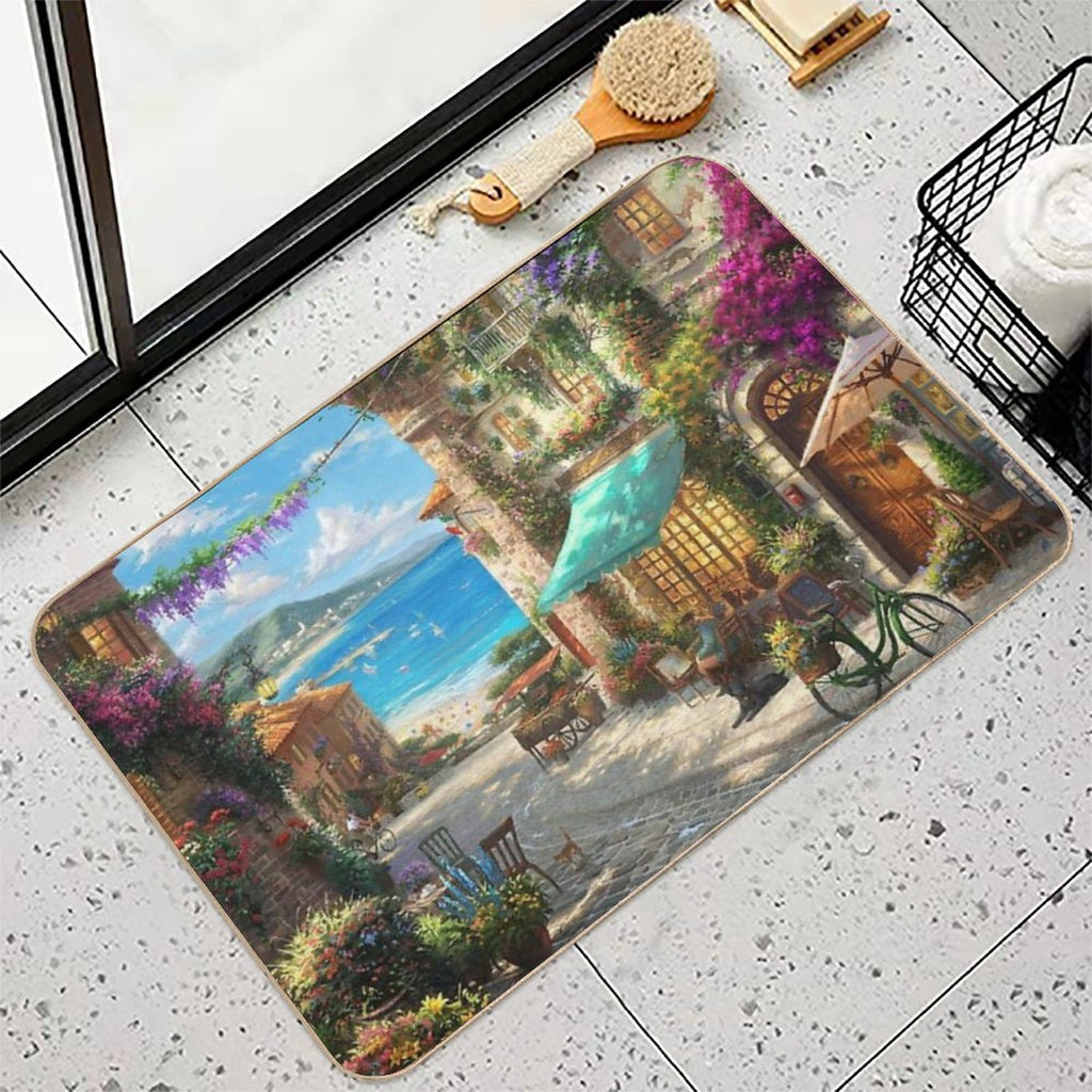 Italian Rug  High-Traffic Bath Mat