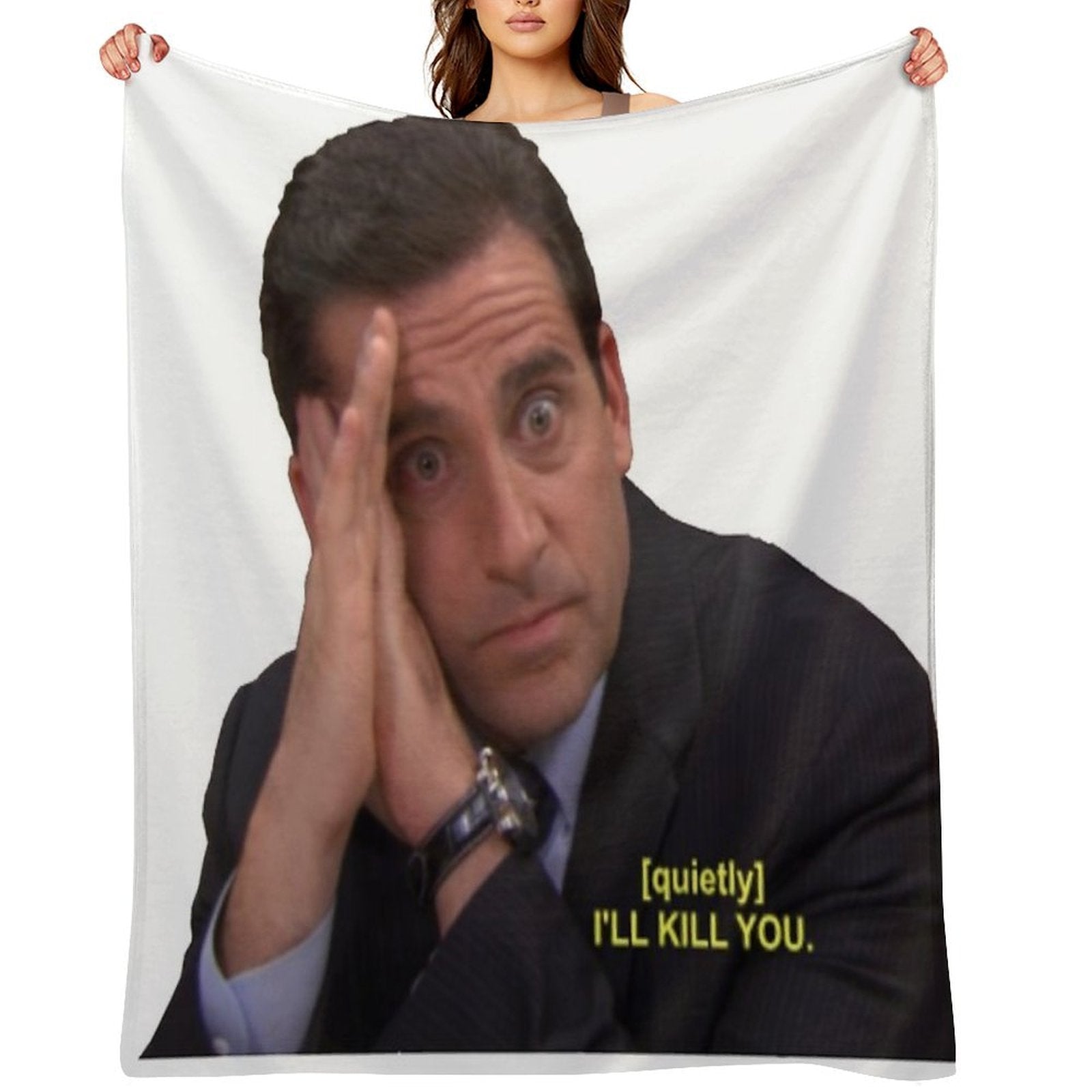 I'll Kill You Shrink-resistant Throw Blanket