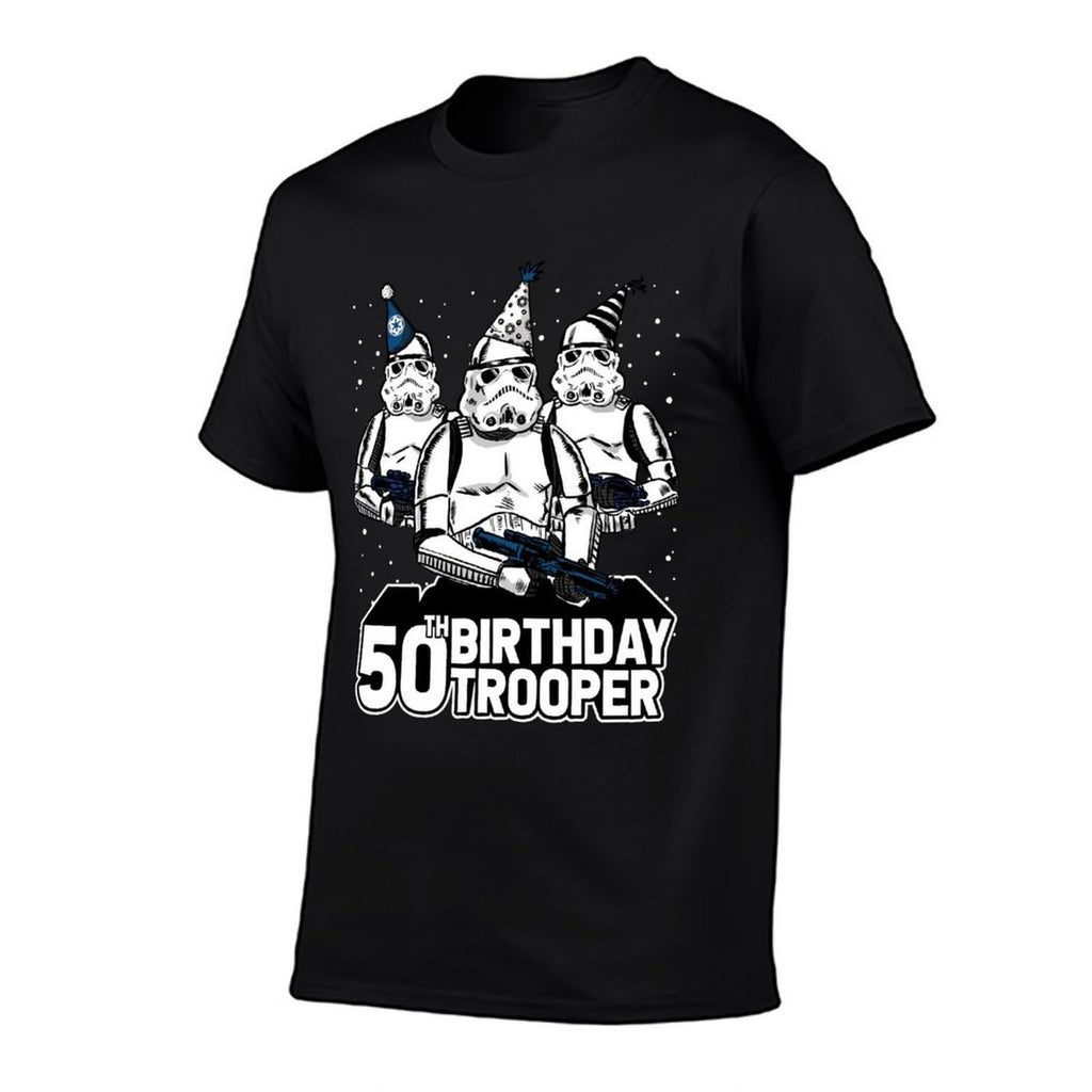 Star Wars Stormtrooper Party Hats Trio 50th Birthday Trooper  Fade-proof Color T-Shirt