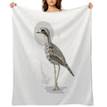 Bush Stone-curlew Plush Throw Blanket