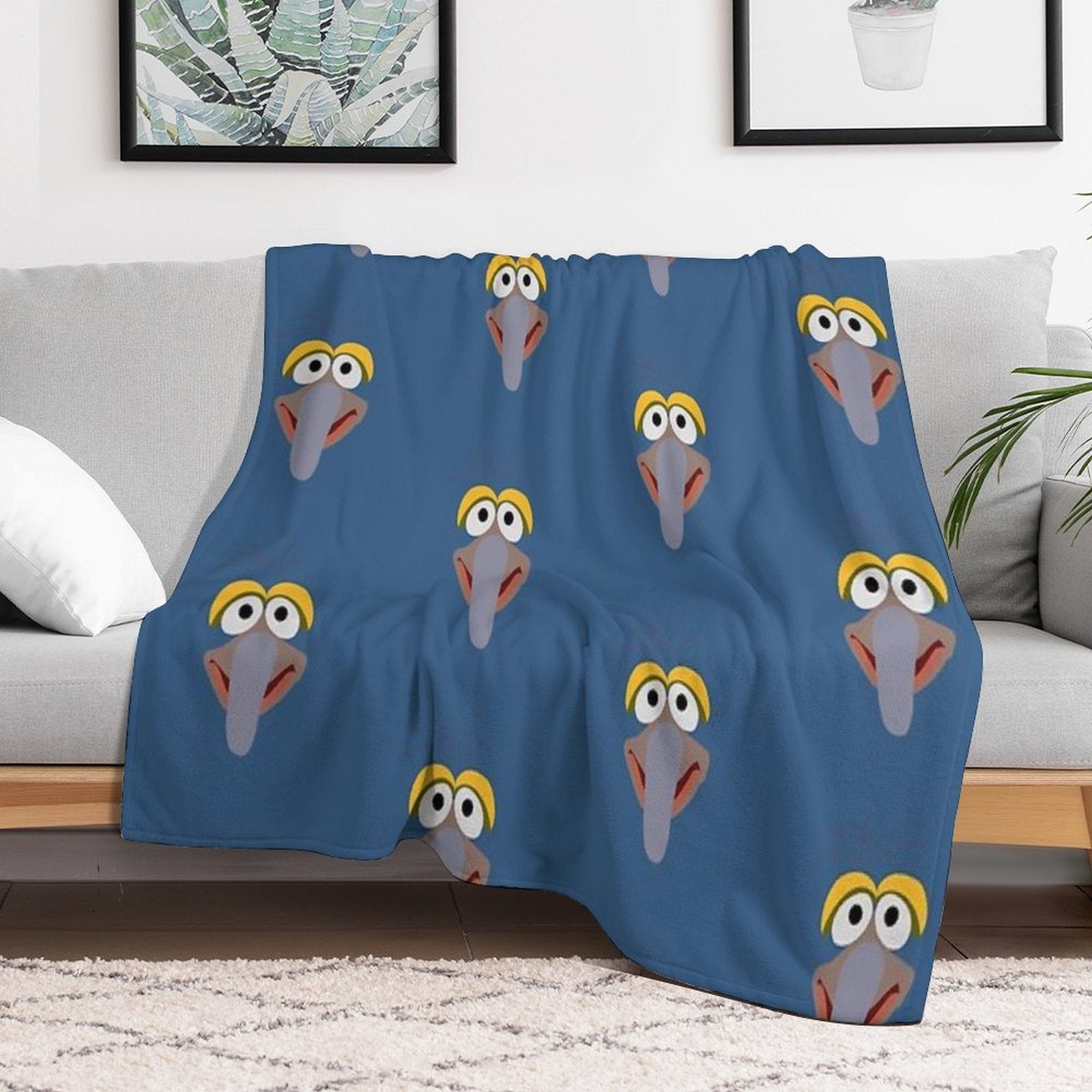 Gonzo Sustainable Throw Blanket