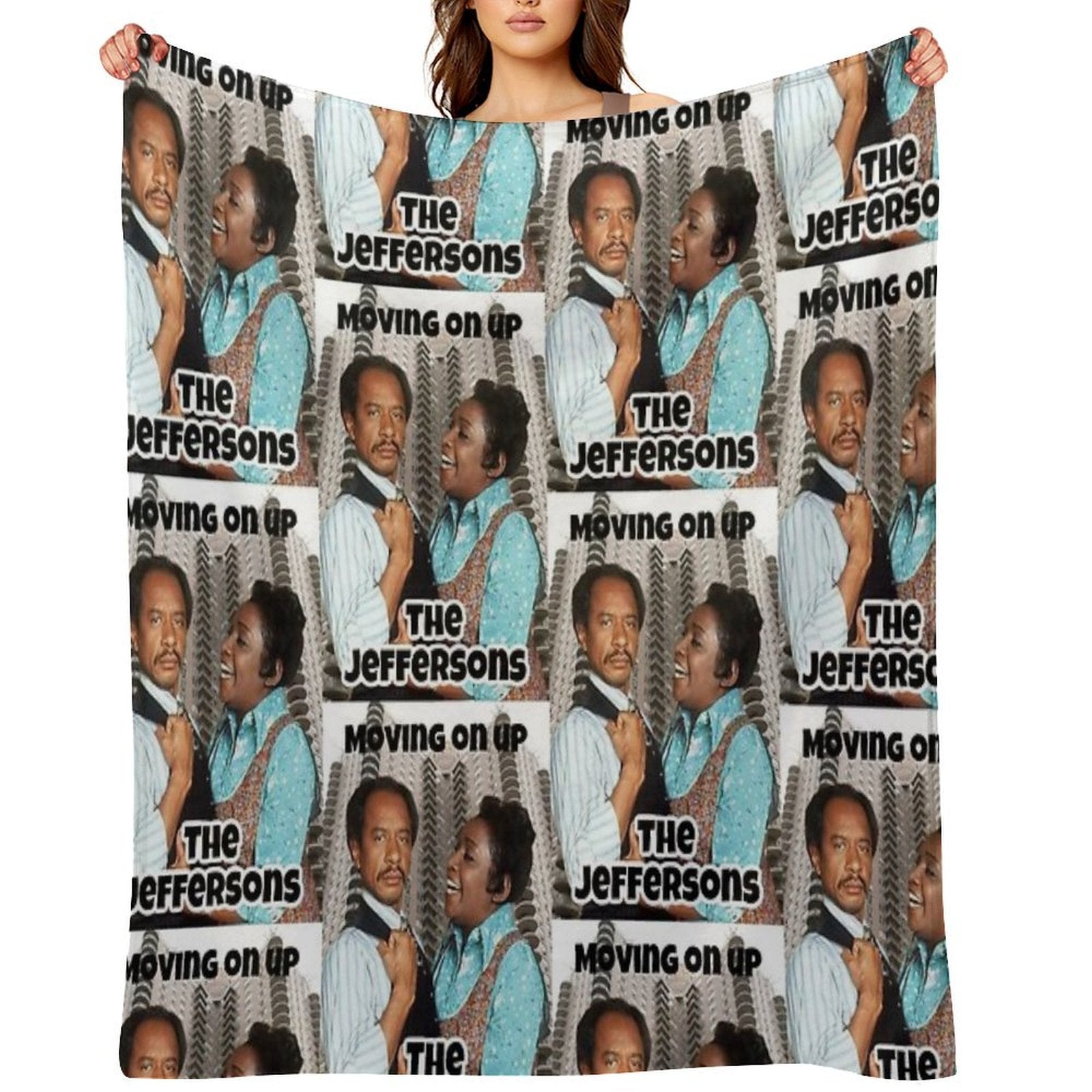 The Jeffersons Television Show Durable Throw Blanket