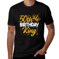 50th Birthday King Party Crown Bday Celebration  Classic T-Shirt