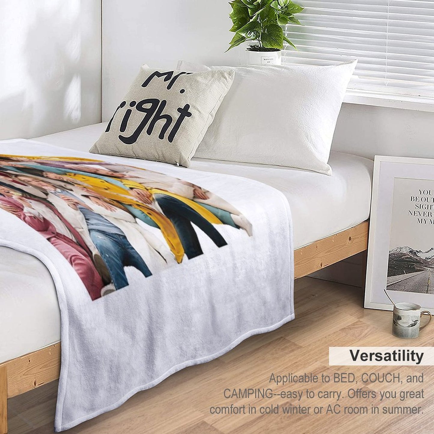 Seventeen Kpop Shrink-resistant Throw Blanket