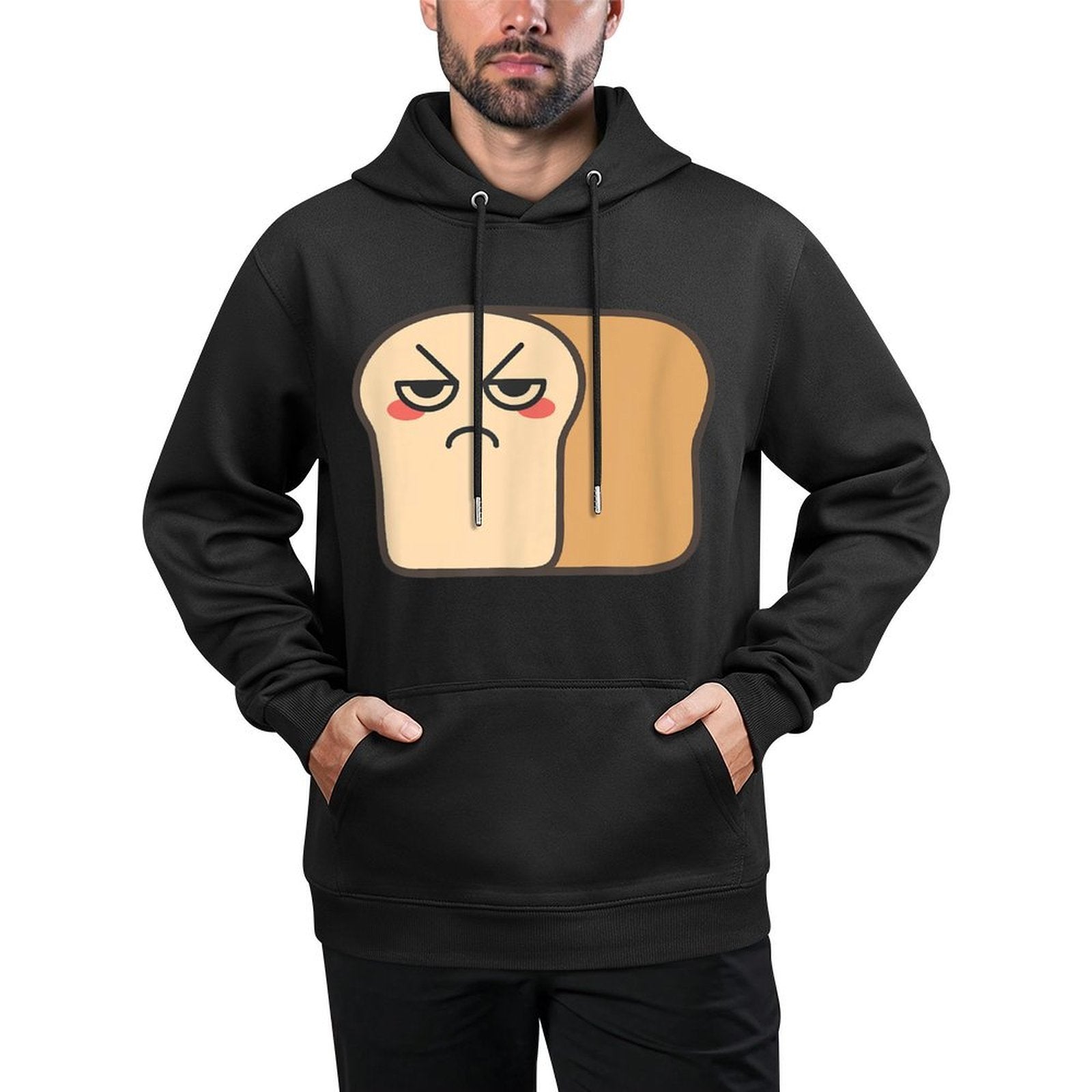 Cute Kawaii Bread Loaf - Anime Kawaii Moisture-Wicking Hoodie