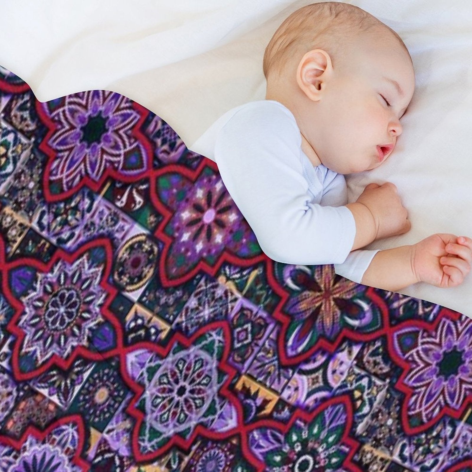 Native Boho Design All-season Throw Blanket