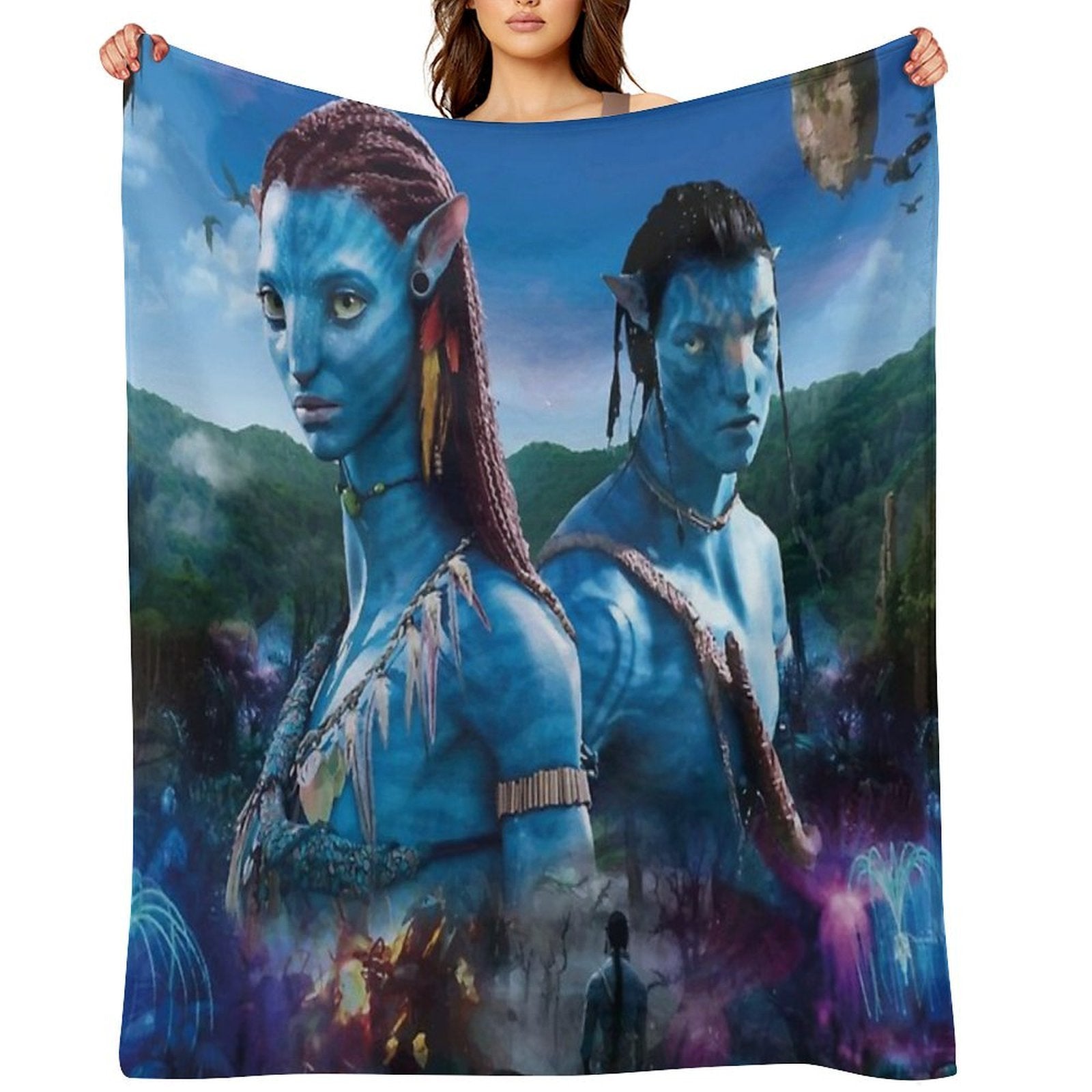 AVATAR Shrink-resistant Throw Blanket