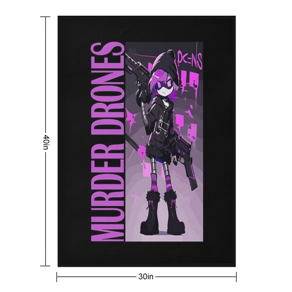 Murder Drones Durable Throw Blanket