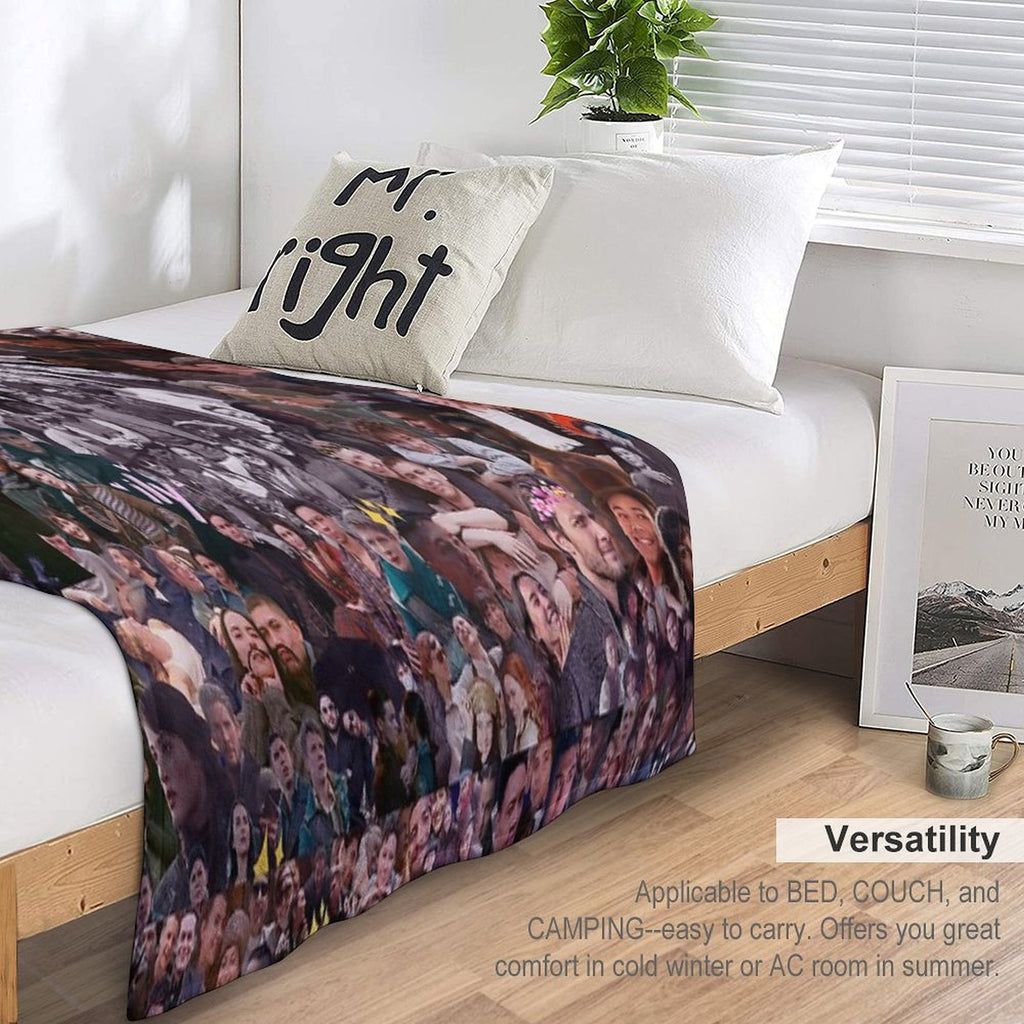 S&B Anti-pilling Throw Blanket