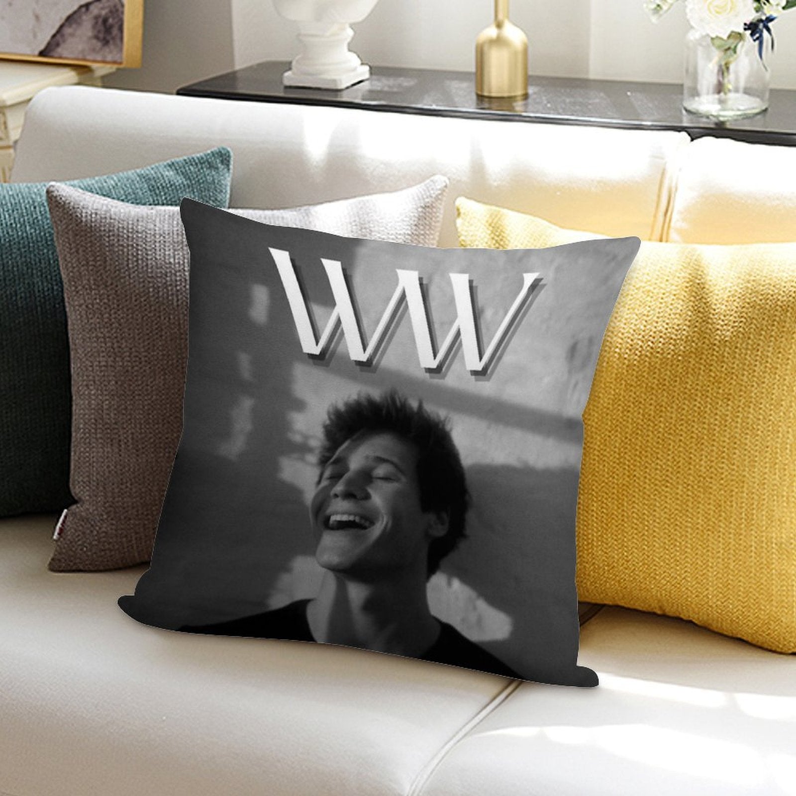 Wincent Weiss Soft High-Density Material Throw Pillow