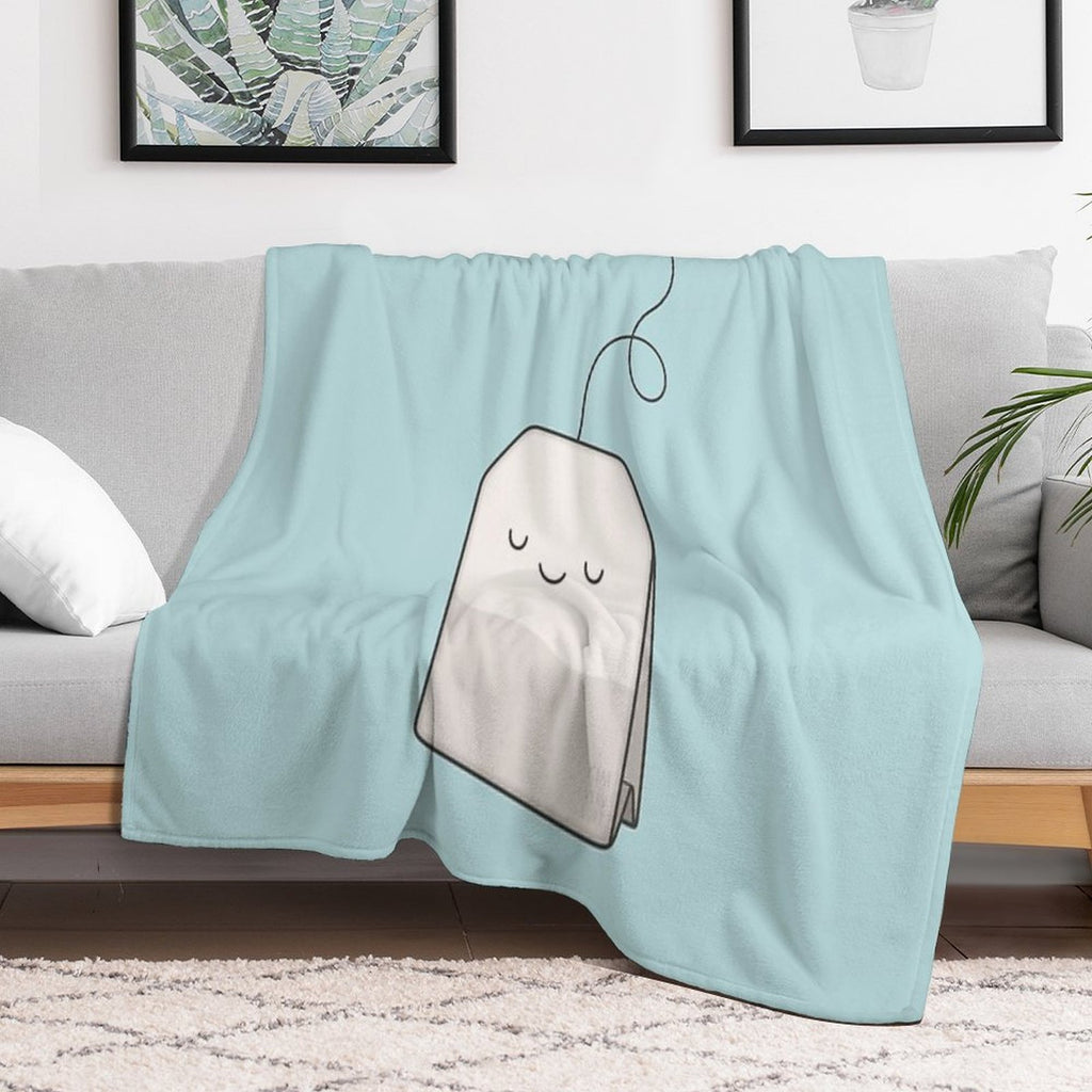 Tea Time Gift-ready Throw Blanket