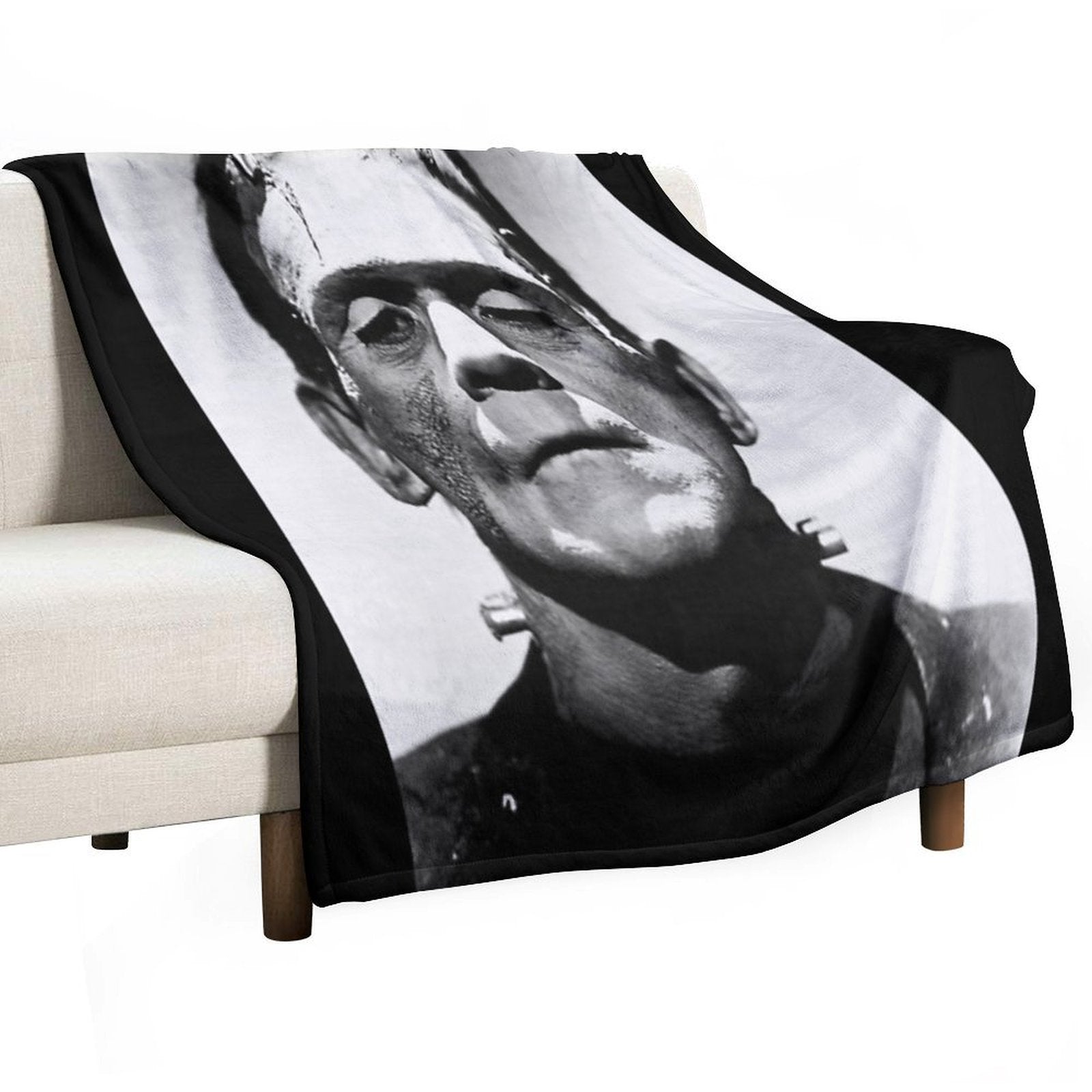 Classic Frankenstein Versatility Throw Blanket