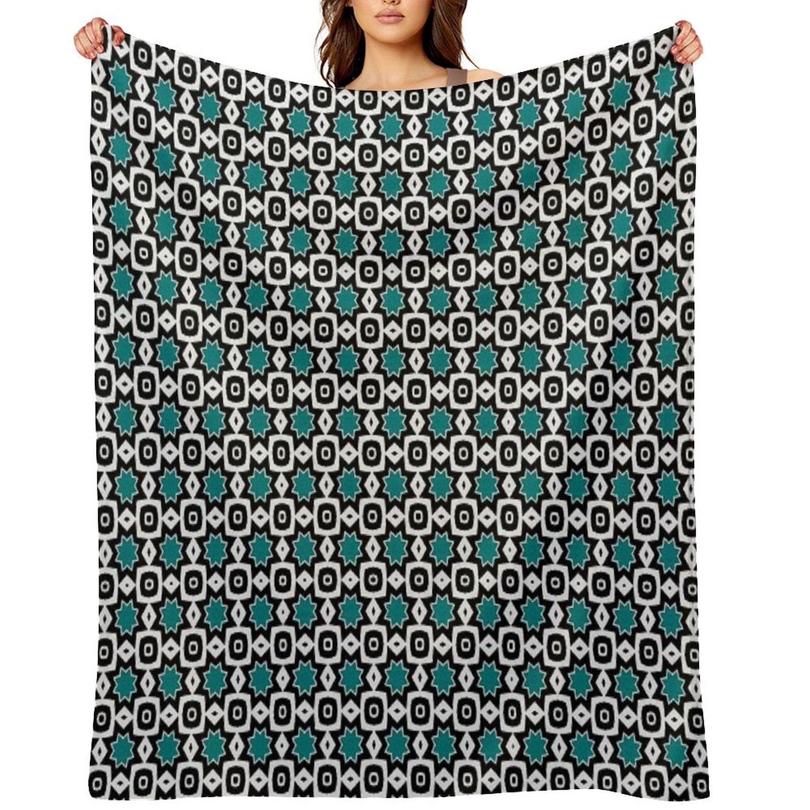 Pattern 16. Eco-conscious Throw Blanket