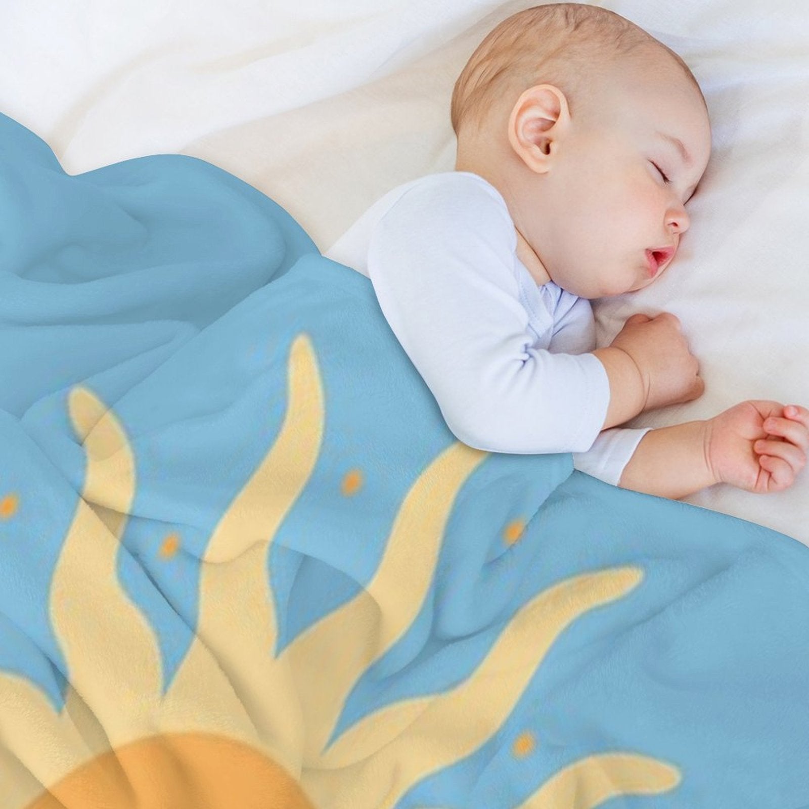 Sun Flower Lightweight Throw Blanket
