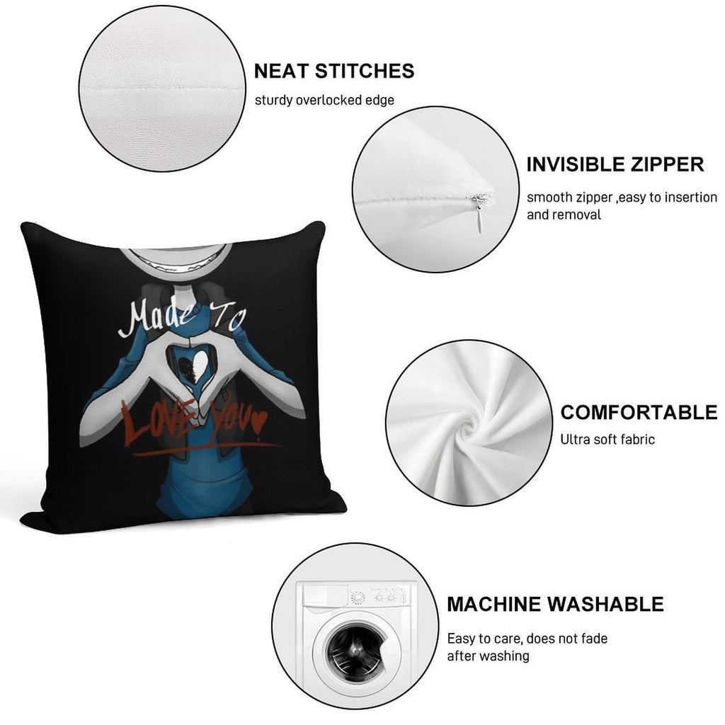 YB Made to Love You Soft Warmth Comfort Throw Pillow