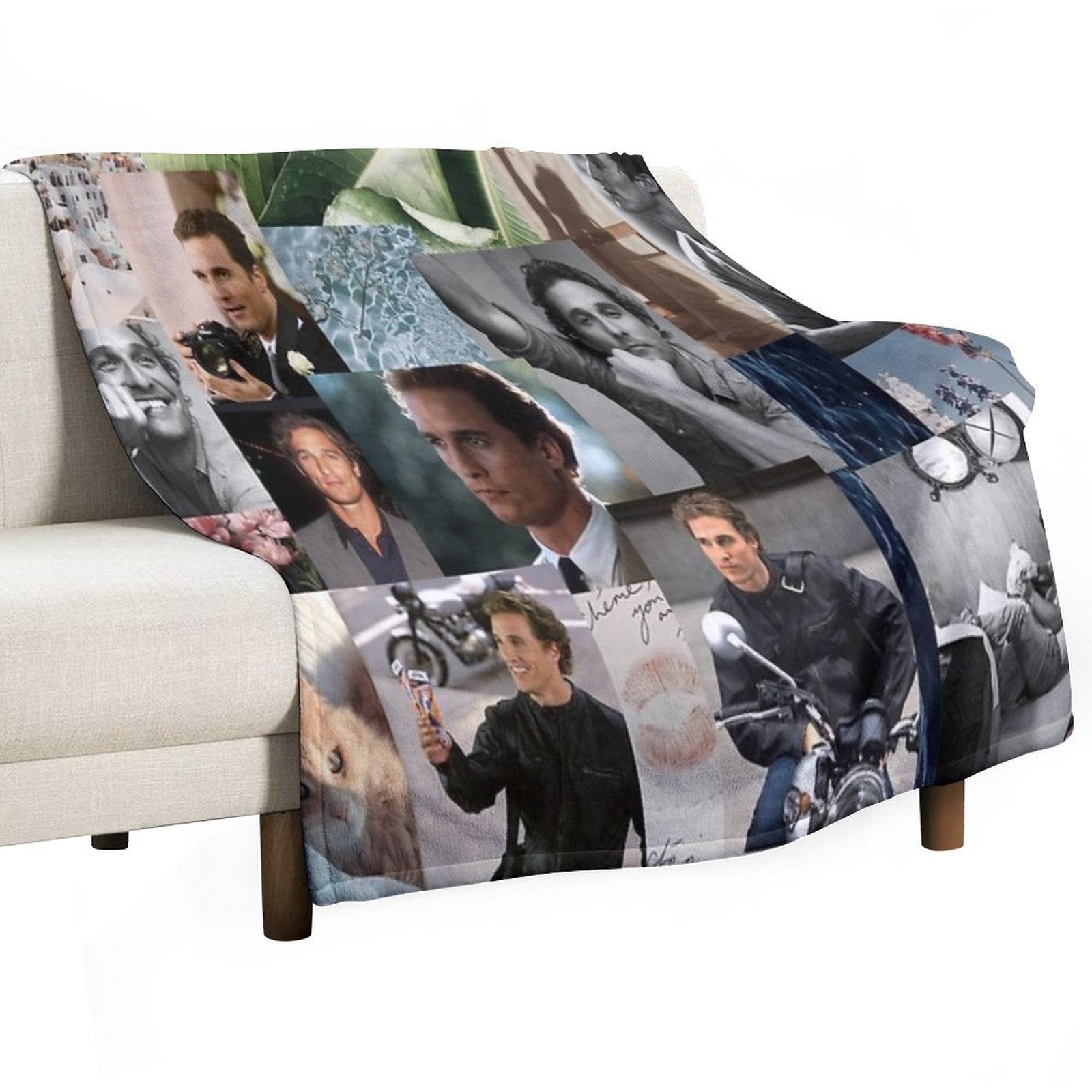Matthew McConaughey Sustainable Throw Blanket