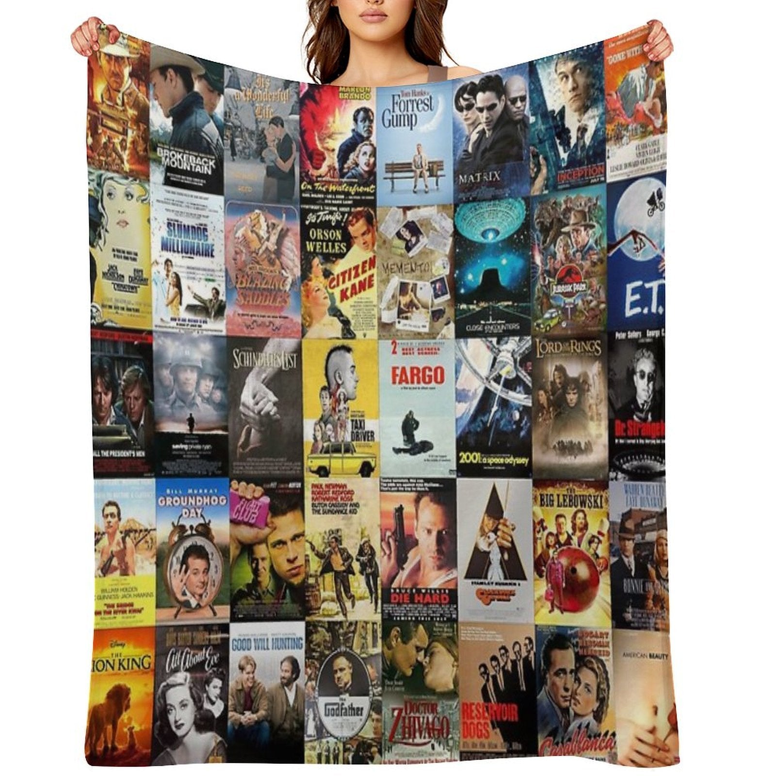 Top Movies All-season Throw Blanket