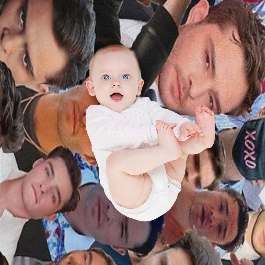 Ed Westwick Photo Collage Durable Throw Blanket