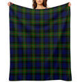 Clan Gunn Tartan Machine-washable Throw Blanket