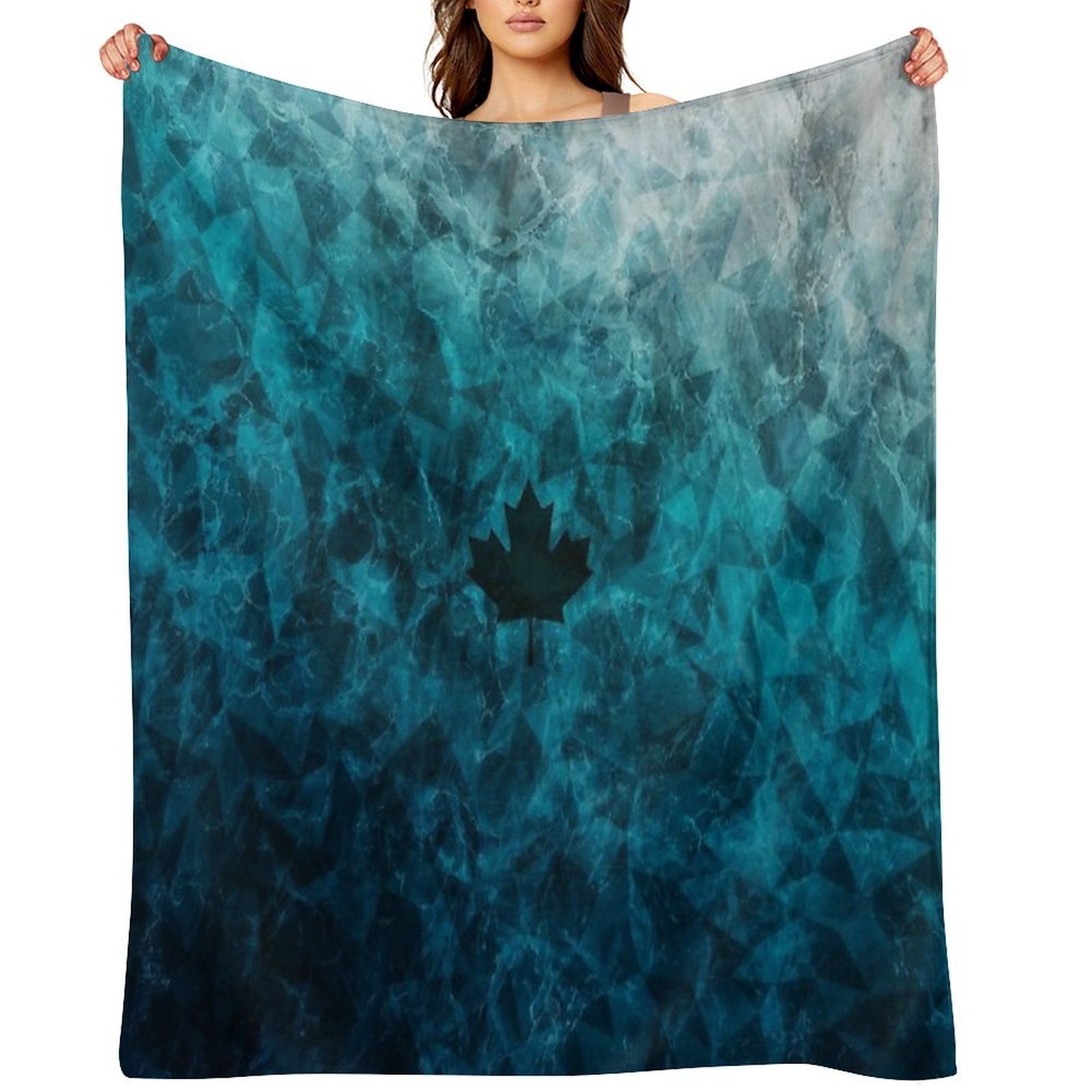Black Ice - JTF2  [Roufxs-RB] Plush Throw Blanket