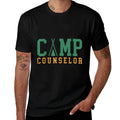 Camping Summer Camp Counselor Staff Director Camper  Wrinkle-resistant T-Shirt