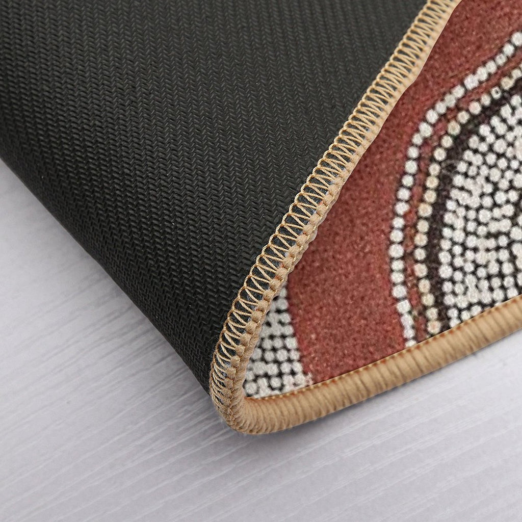 Awesome Aboriginal Dot Art  Stain-Proof Bath Mat