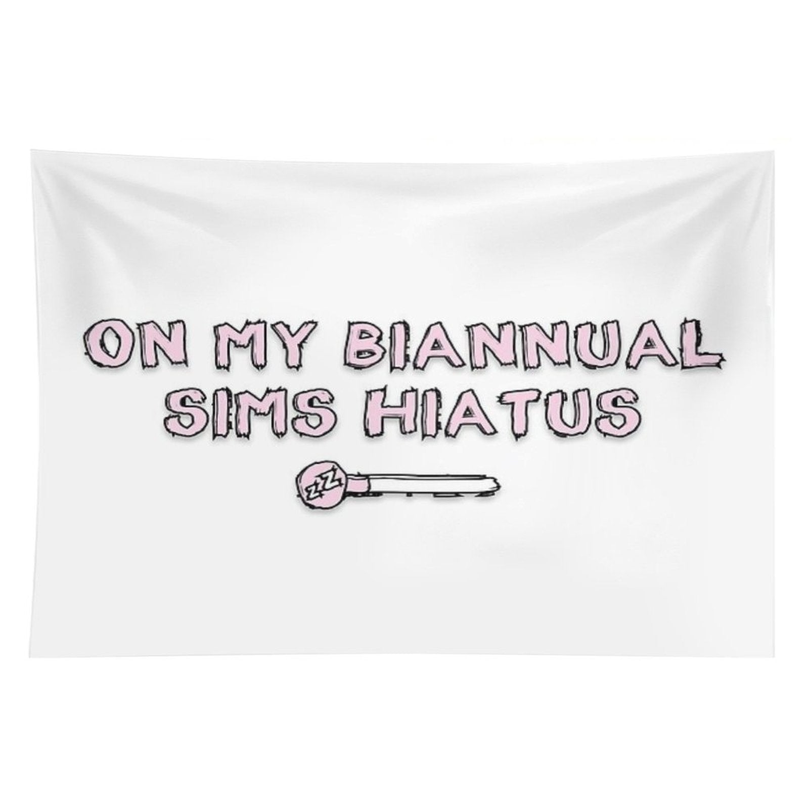 On My Biannual Sims Hiatus Tapestry