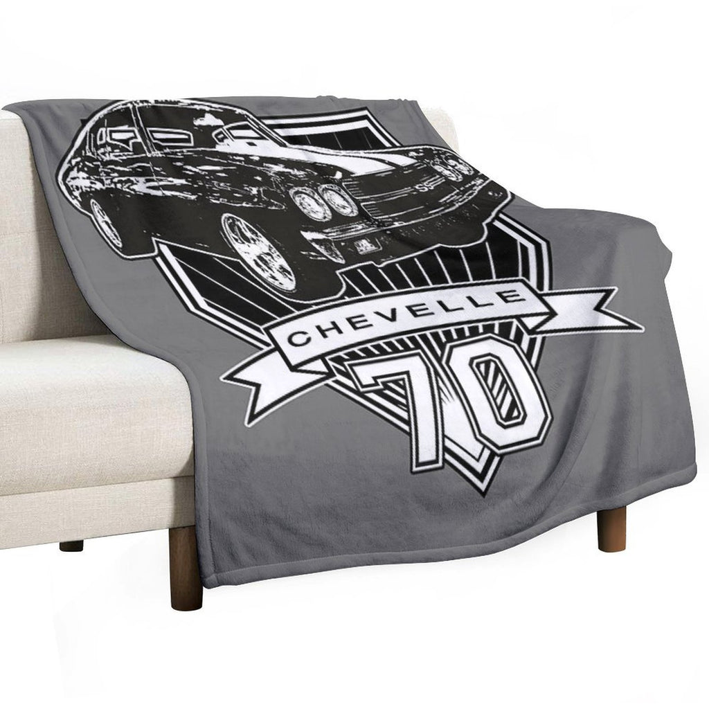 70 Chevelle Premium Throw Blanket