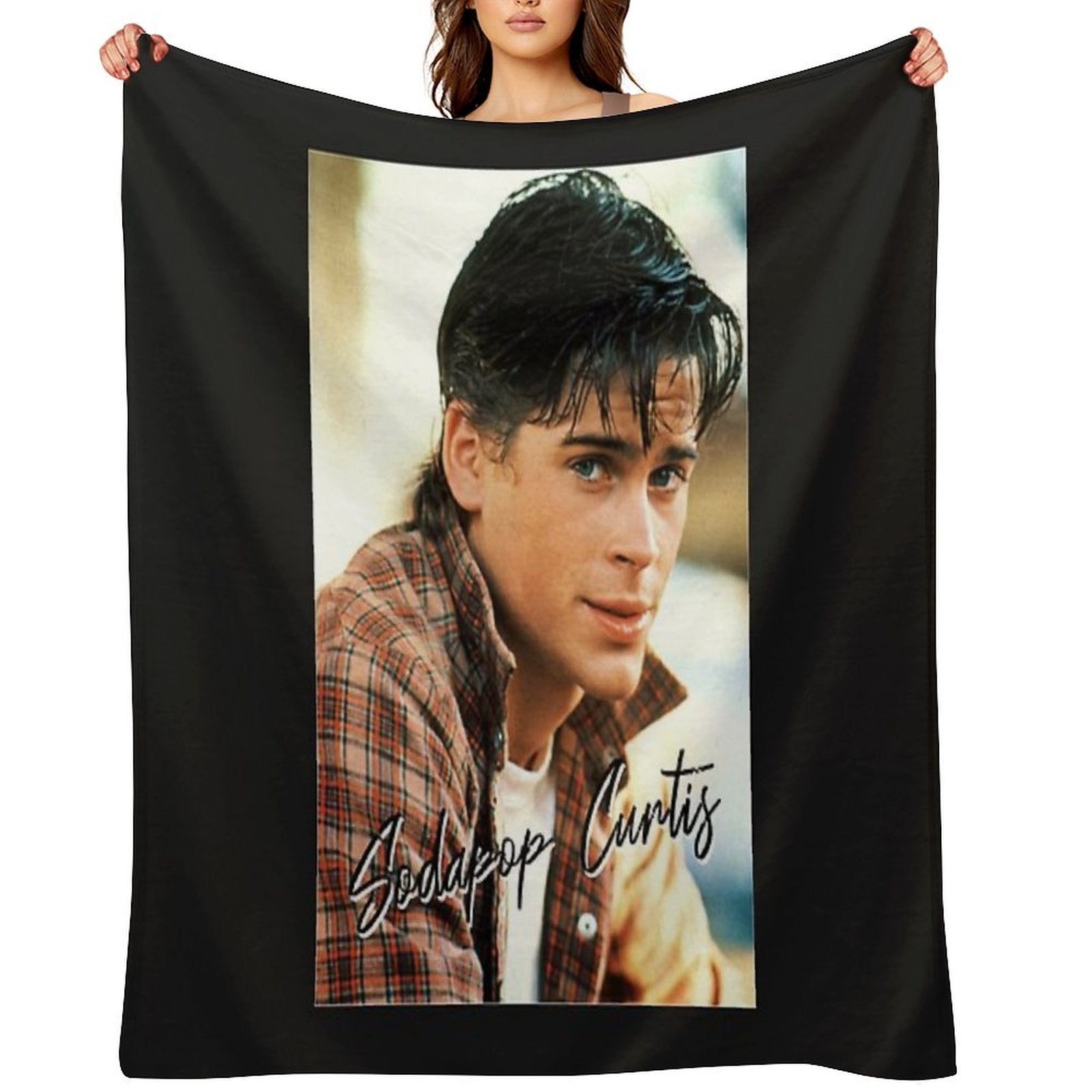 Sodapop Curtis The Outsiders 80s Movie Classic T-Shirt Anti-pilling Throw Blanket