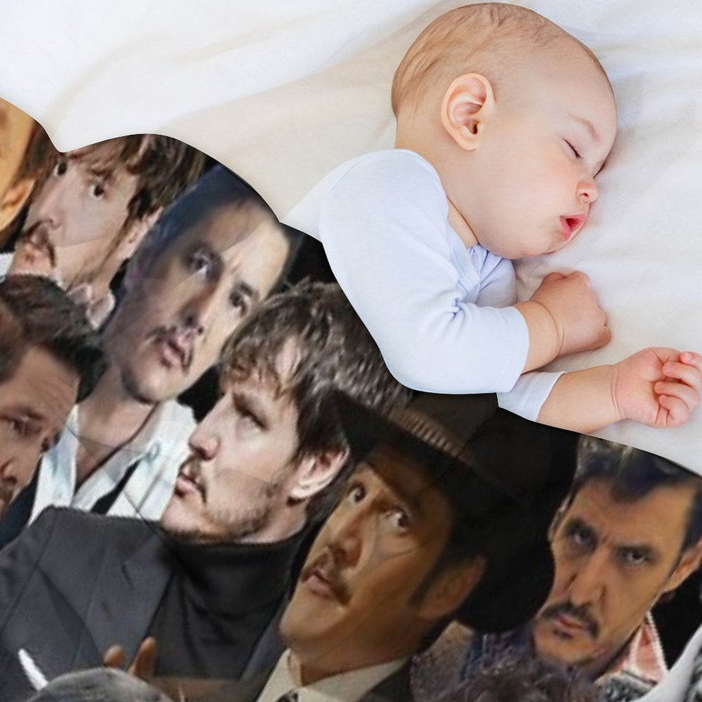 Pedro Pascal Collage Blanket Style Durable Throw Blanket