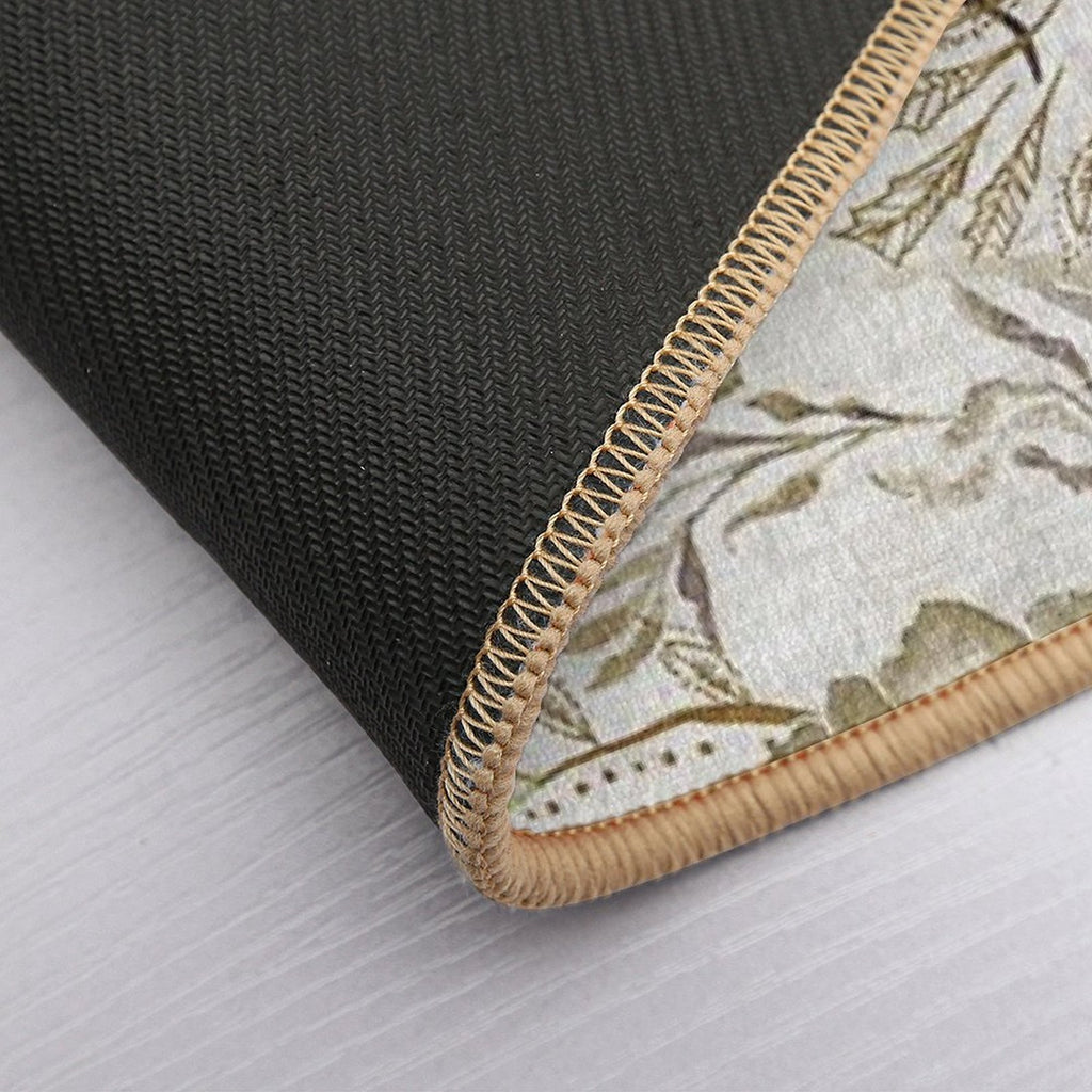 Atlantis Floral (golden)  Pet-Safe Bath Mat